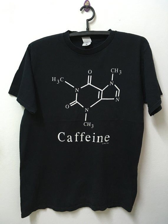 Vintage90S Caffeine 1991 Funny Coffee Pop Art Shirt 22 Shirt