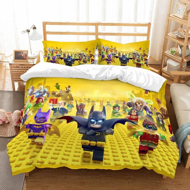 3D Customize The LEGO Batman Movie Et Bedroomet Bed 3D Customize Bedding Set Duvet Cover Set Bedroom Set Bedlinen