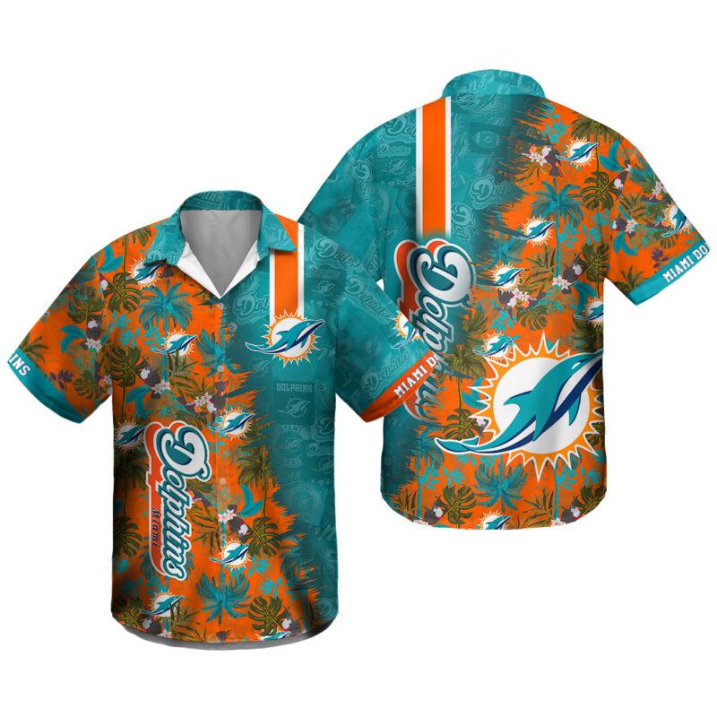 Miami Dolphins Summer Hawaiian Shirt