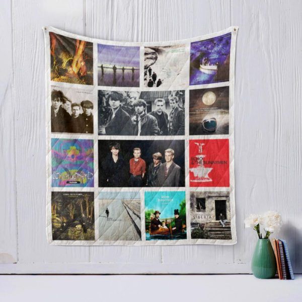 Echo And The Bunnymen 3D Quilt Blanket HGM47