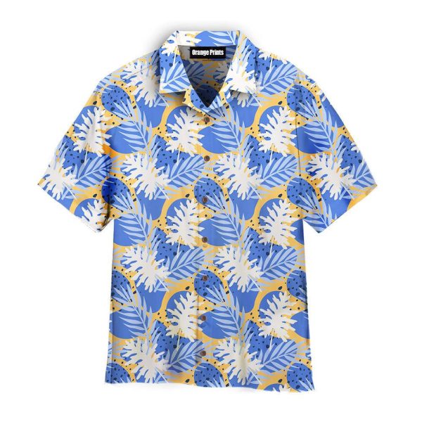 Tropical Seamless Exotic Plants Leaves Hawaii Shirt For Men Women Ha91522