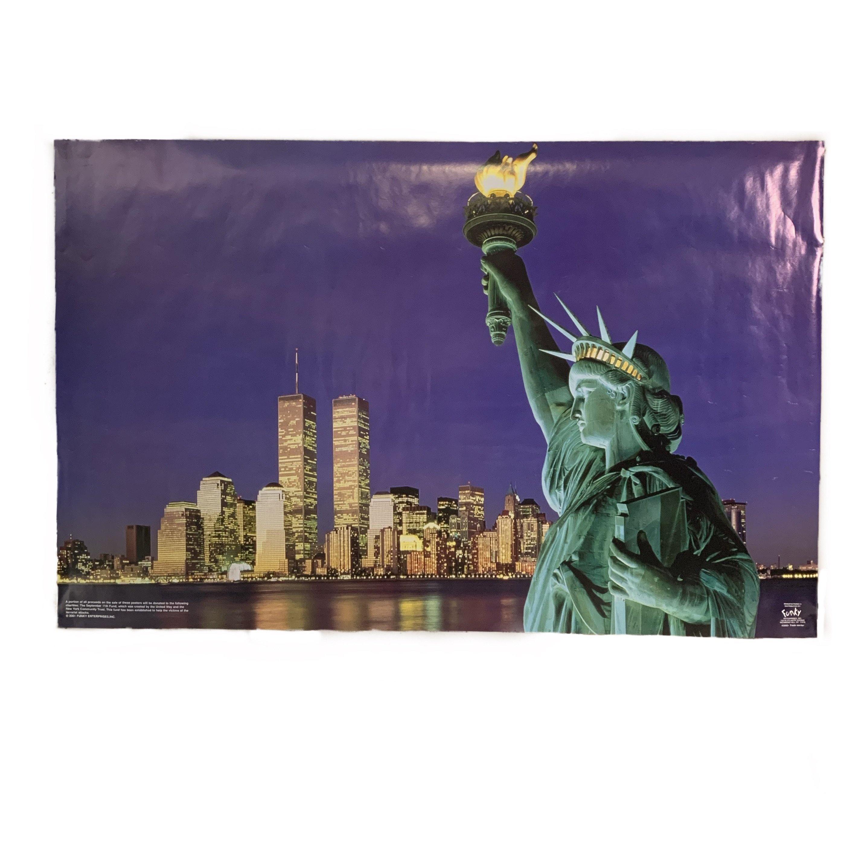 Vintage World Trade Center “September 11” Poster