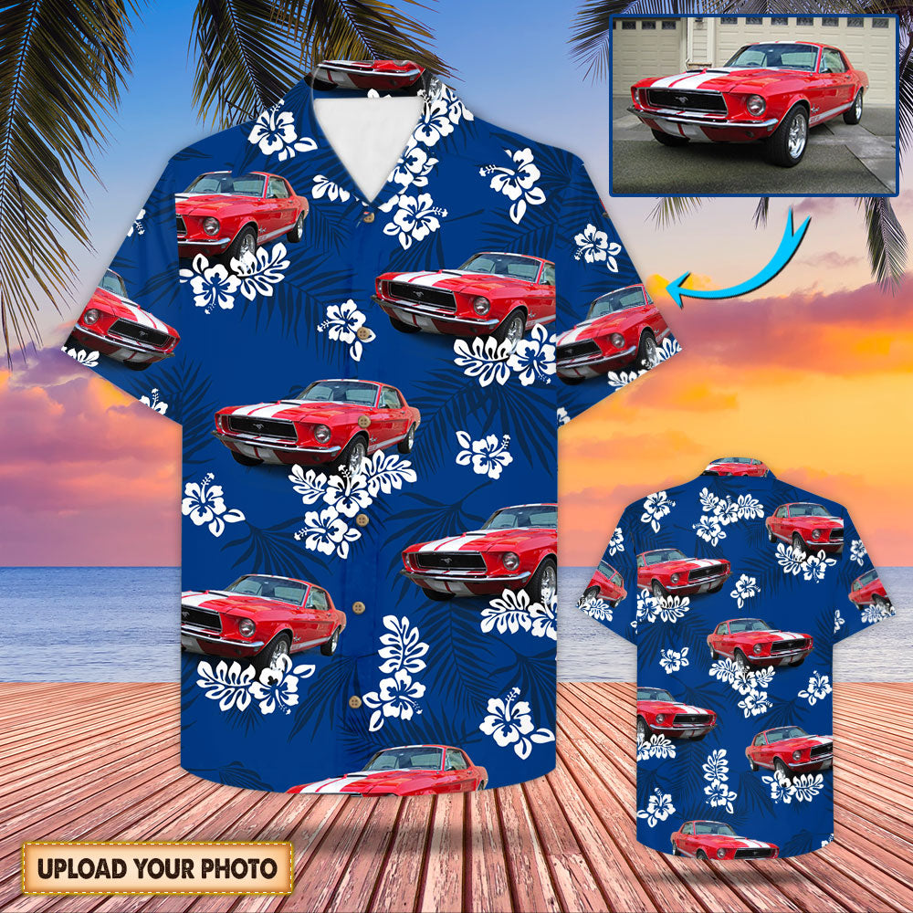 Personalized Photo Car Hawaii Shirt Huts Ha29894