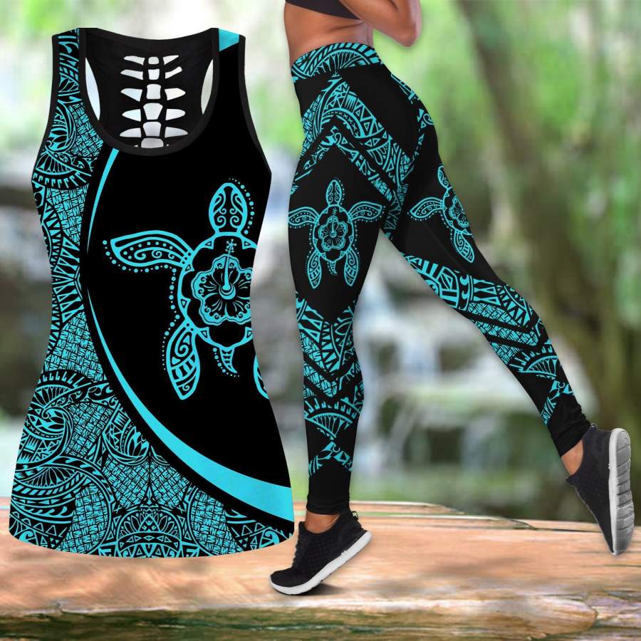 Turtle legging + hollow tank combo HAC110507S1