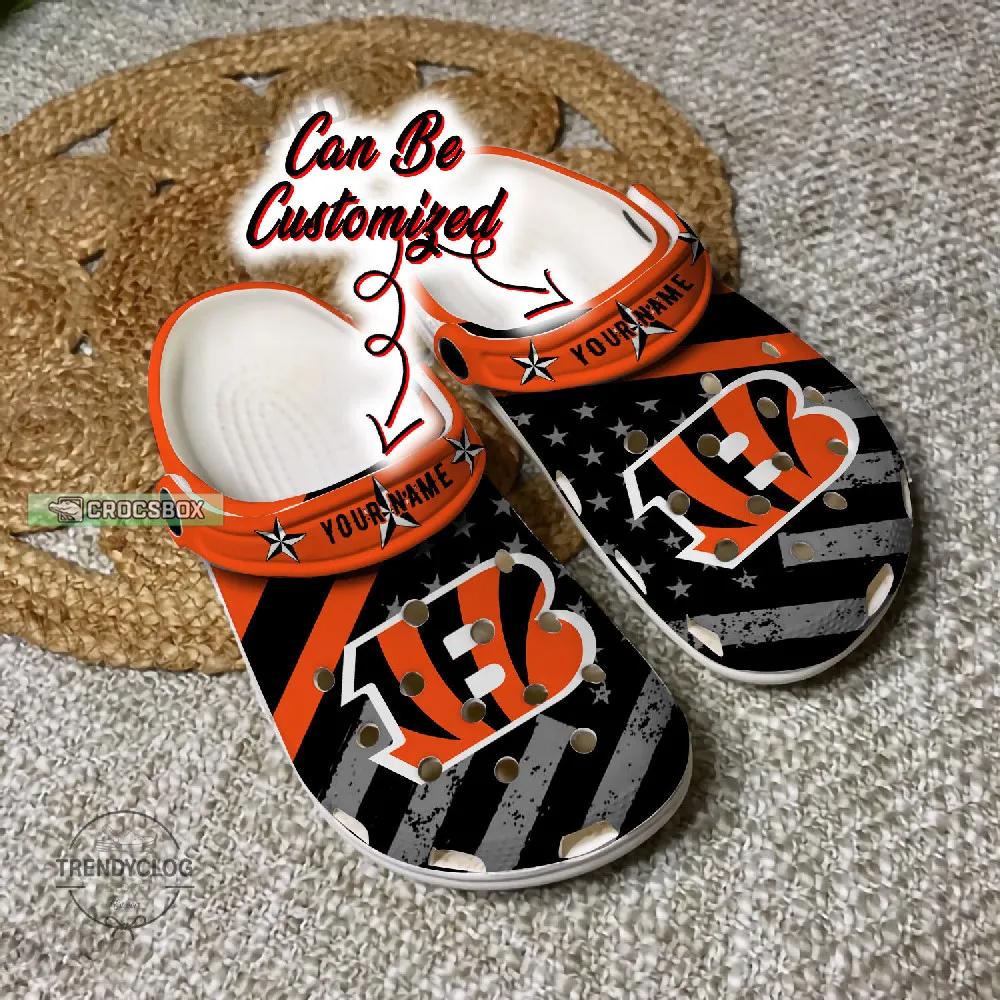 Bengals Fanatic Clogs Shoes Custom