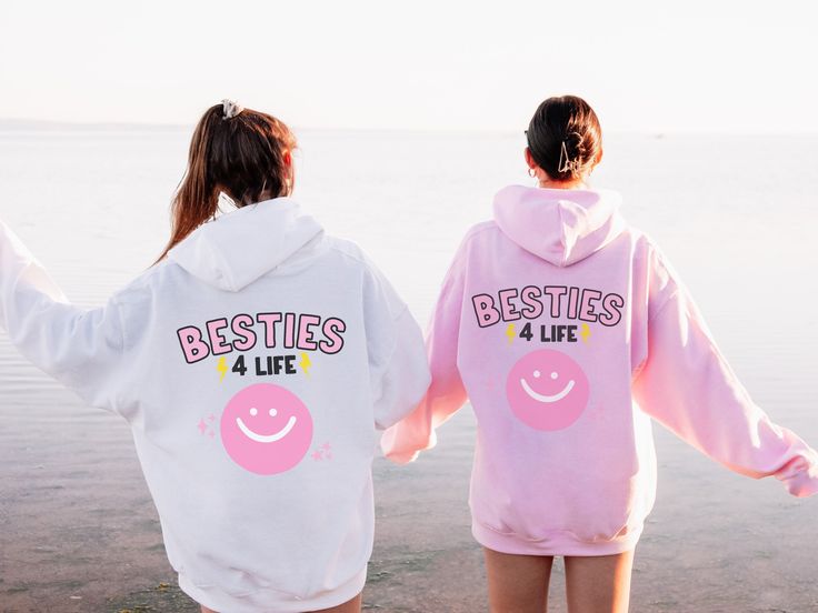 Bestfriend Hoodie Aesthetic Preppy Bestfriend Gifts BFF Best Friend Sweater Gift For Her Matching Hoodies Trendy Hoodie Sayings on Back