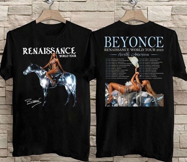 Beyonce Renaissance World Tour T-shirt TS Eras Tour Parody Shirt