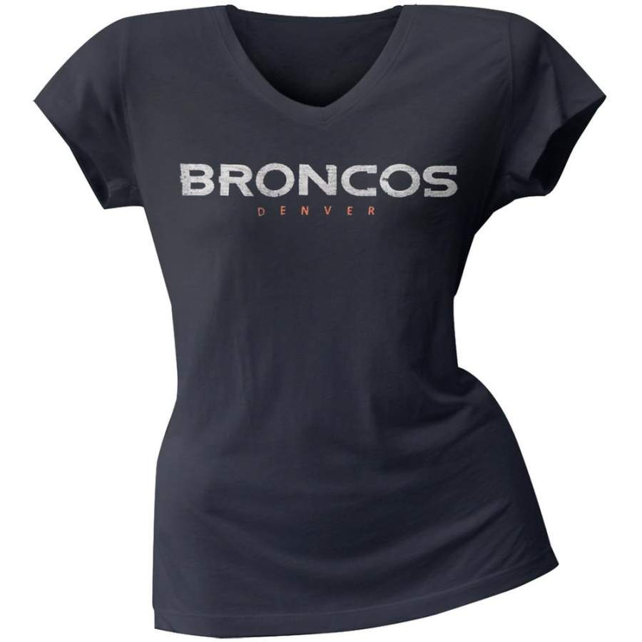 Denver Broncos – Scrum Team Logo Premium Juniors T-Shirt