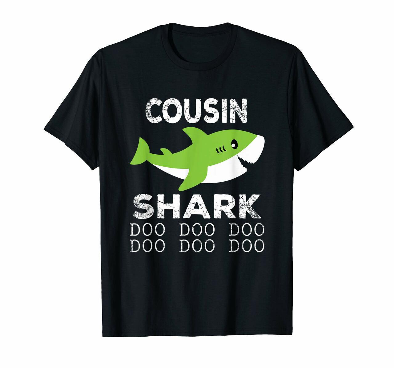 Cousin Shark Shirt Doo Doo Doo Fathers Day Family T-Shirt