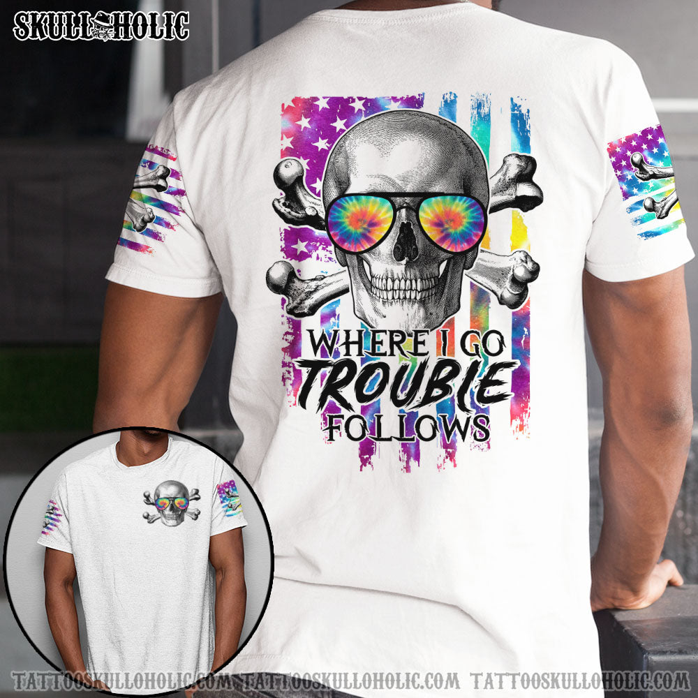 Skull Trouble Couple All Over Print – Tltr1301221Ha