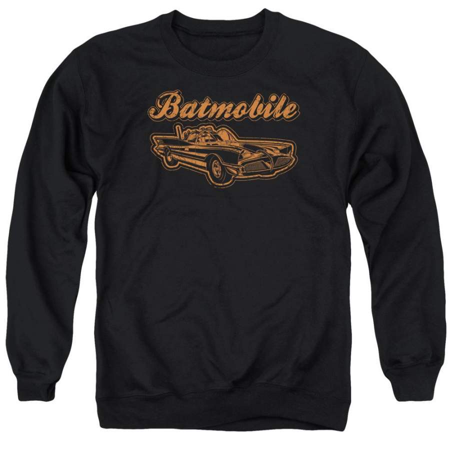 Batman – Batmobile Adult Crewneck Sweatshirt