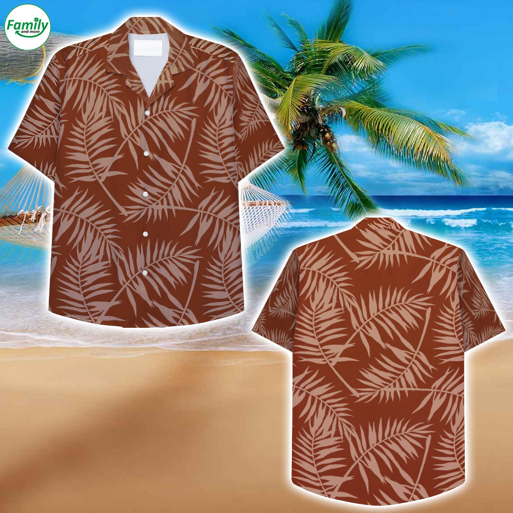 Tropical Drawing Hawaiian Shirt – Nk34