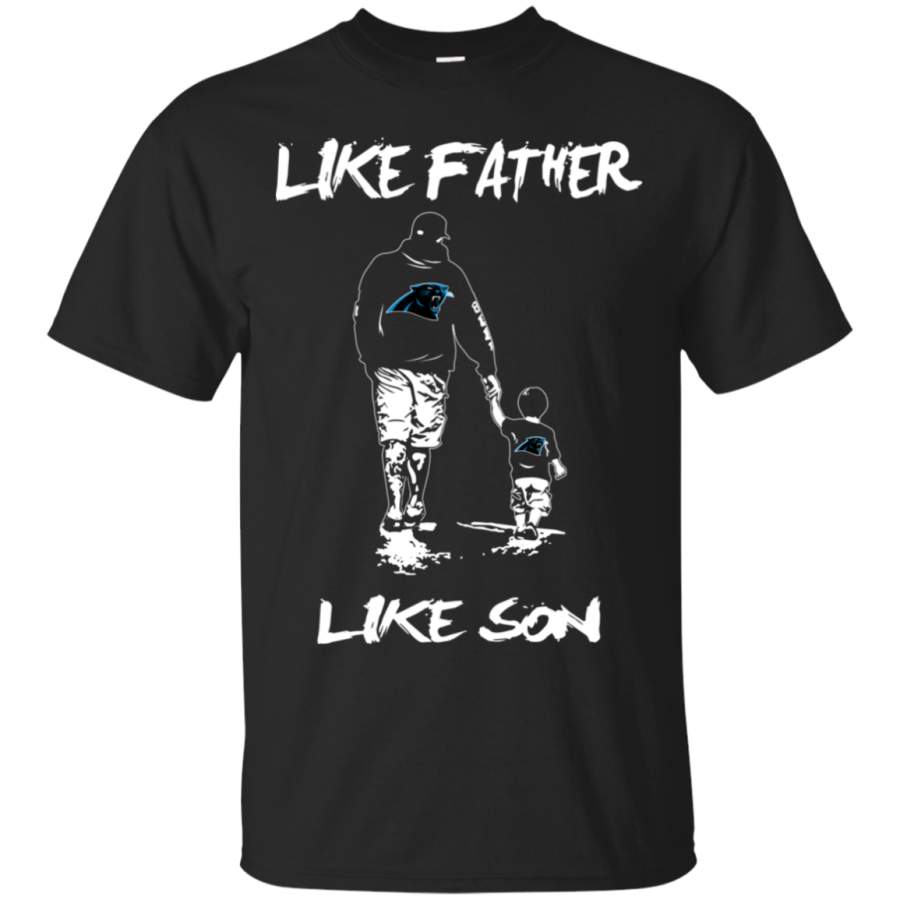 Happy Like Father Like Son Carolina Panthers T Shirts