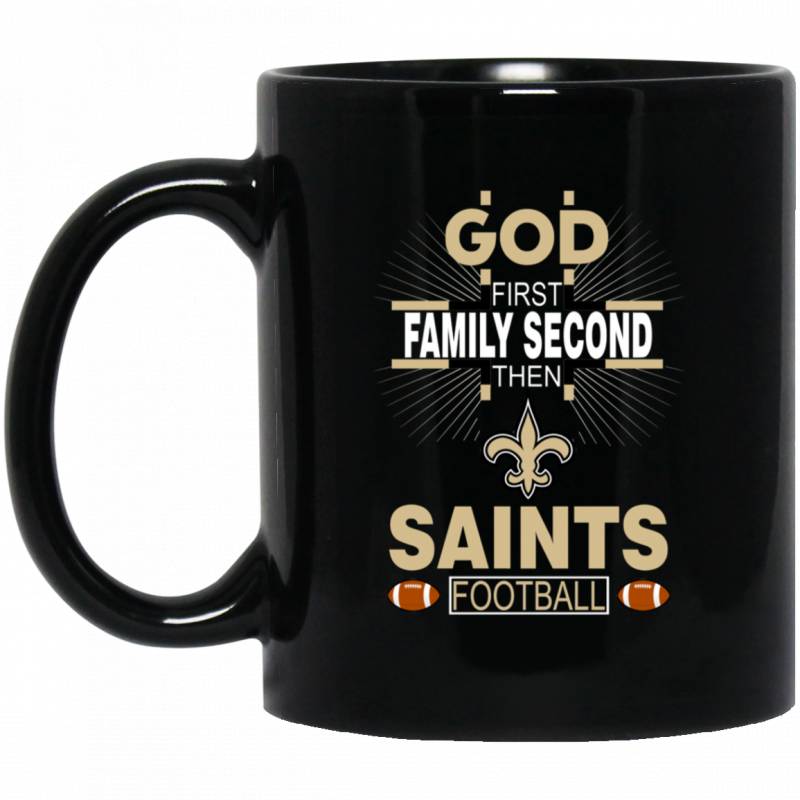 New Orleans Saints Christian Tea Mug Coffee Mug God Family Saints