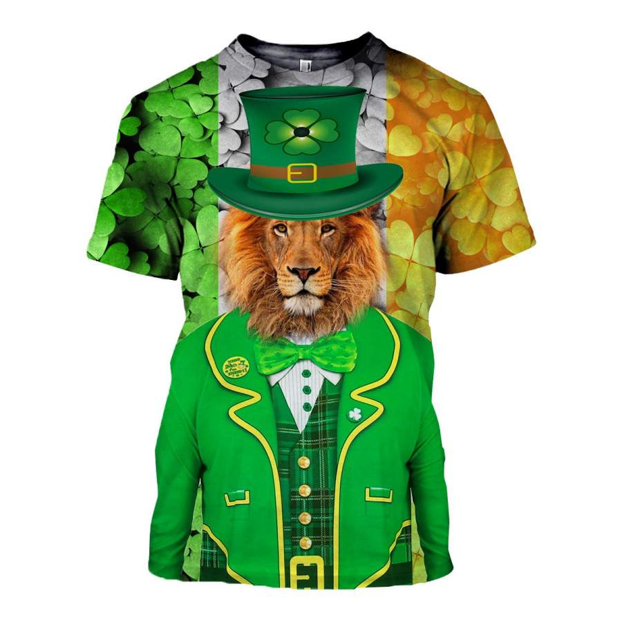 3D All Over Printed Lion Patrick T Shirt Hoodie 2222019