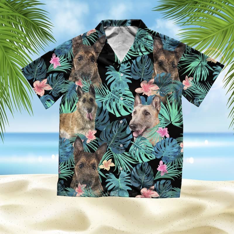 Felacia Laekenois Dog Summer Leaves Hawaii Shirt Ha109609