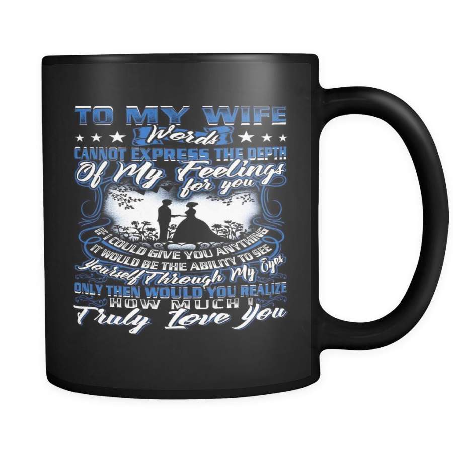 To My Wife Coffee Cup, I Love My Wife Mug, Coffee Cup For Wife