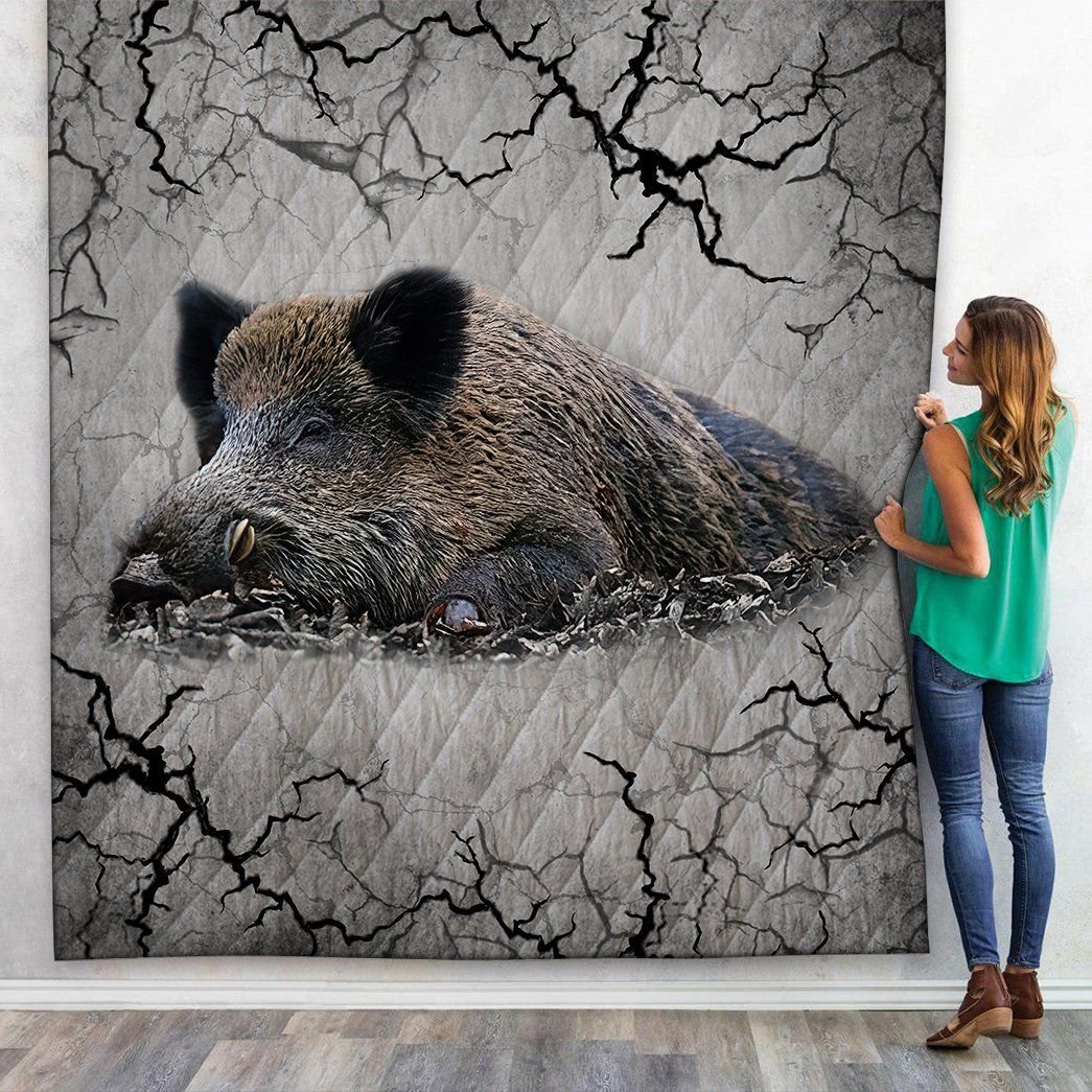 Casespring 3D Boar Custom Quilt