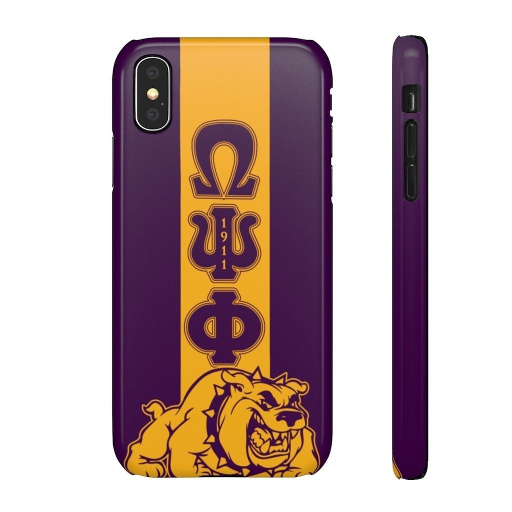 Arica Zone Phone Cases – Omega Psi Phi Bulldog Phone Case