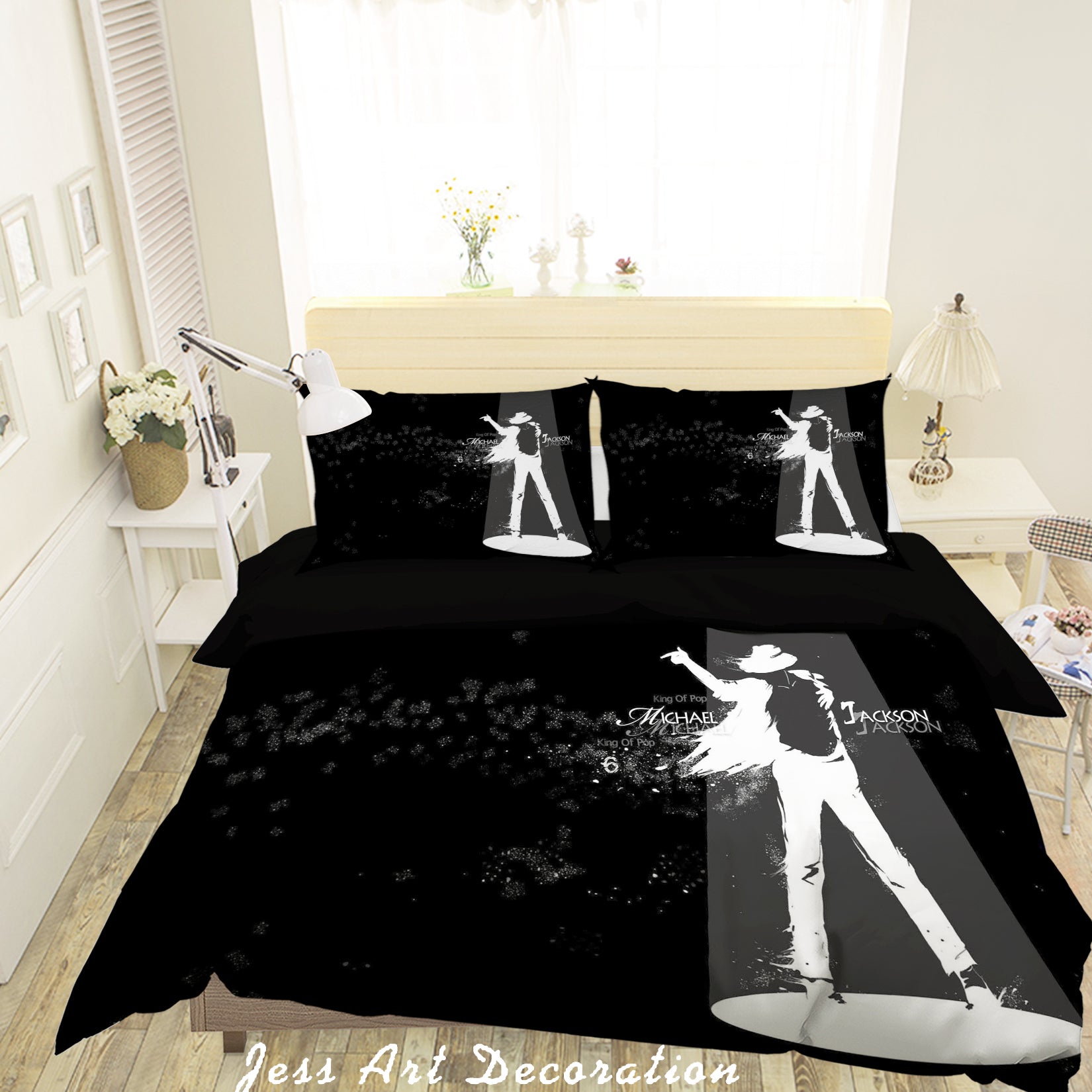 3D Michael Jackson Quilt Cover Set Bedding Set Pillowcases 62