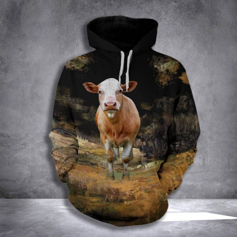 Animal Cale Animal Hereford V897 Hoodie