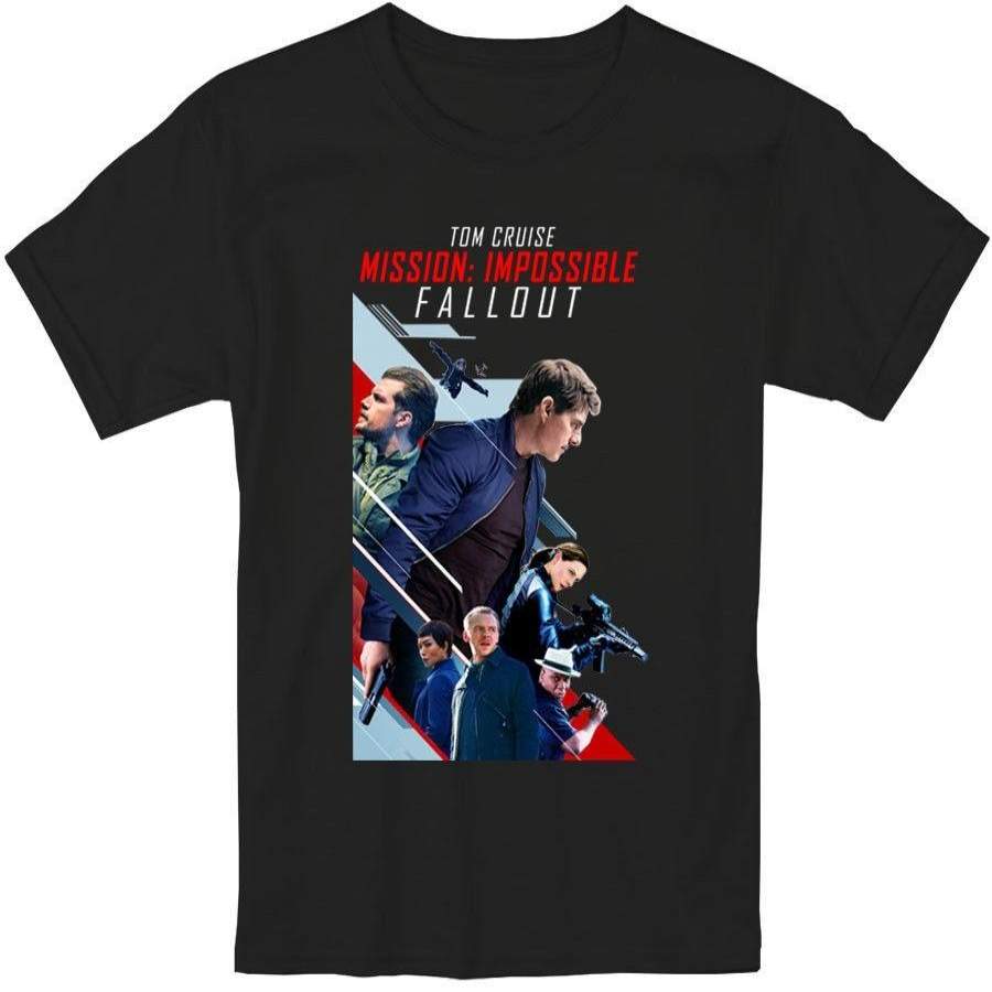 Mission Impossible Fallout Movie Poster T Shirt S-3Xl Men’S T Shirt