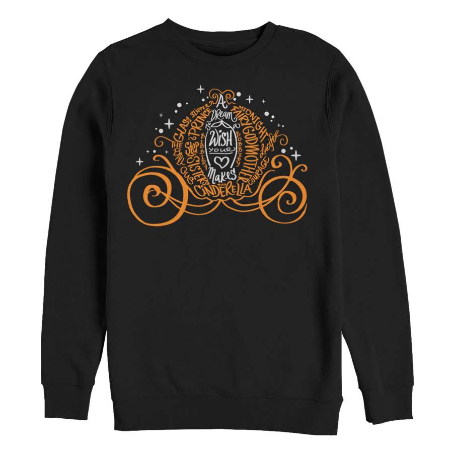 Cinderella Men’s Magical Pumpkin Carriage  Sweatshirt