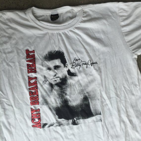 1992 Billy Ray Cyrus Achy Breaky Heart Shirt