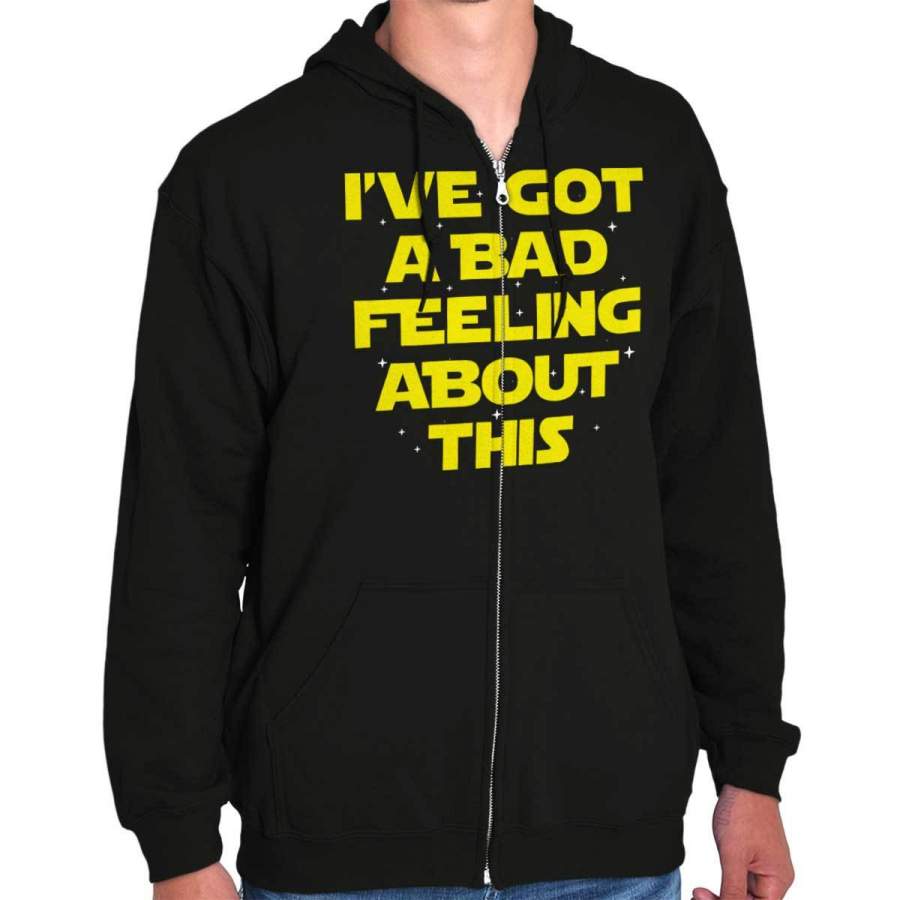 Bad Feeling Zipper Hoodie