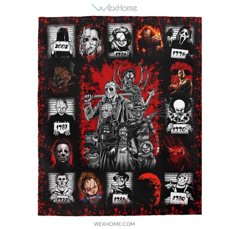 This Is My Horror Movie Waching Blanket Velveteen Plush Blanket Unque Design W1611