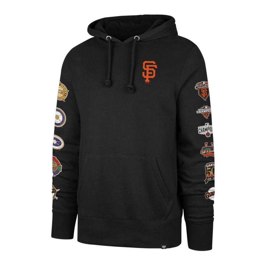 San Francisco Giants Trophy Case ’47 Headline Hoodie Unisex 3D All Over Print