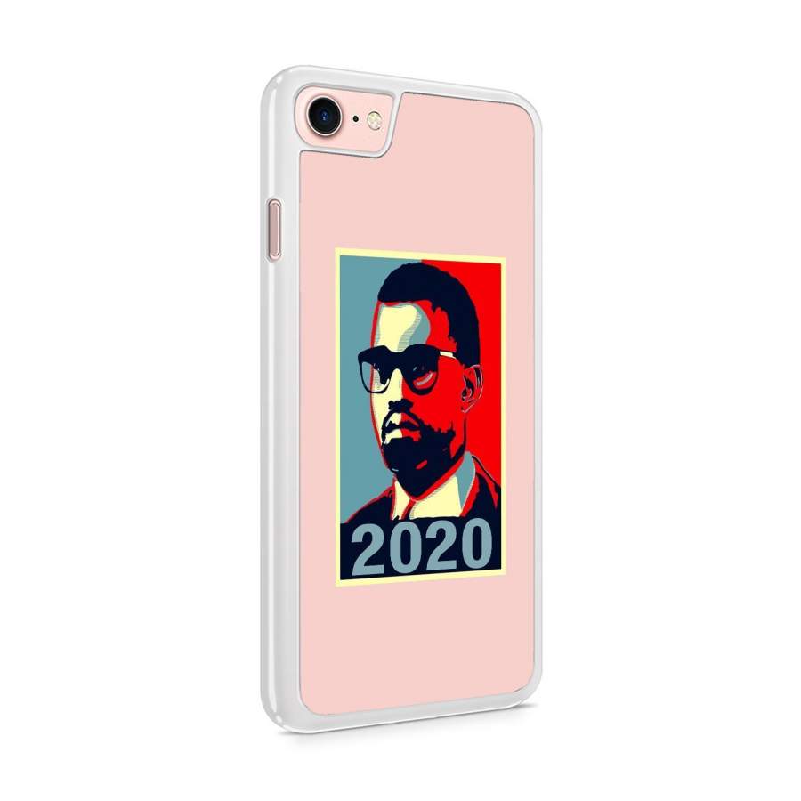 West For President 2020 Kanye West 2020 Presidential Poster Iphone 8 Case