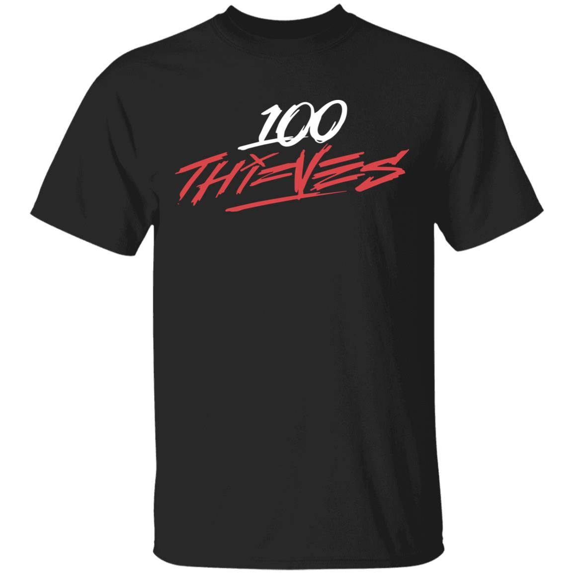 100thieves merch Slim Fit T-Shirt Black