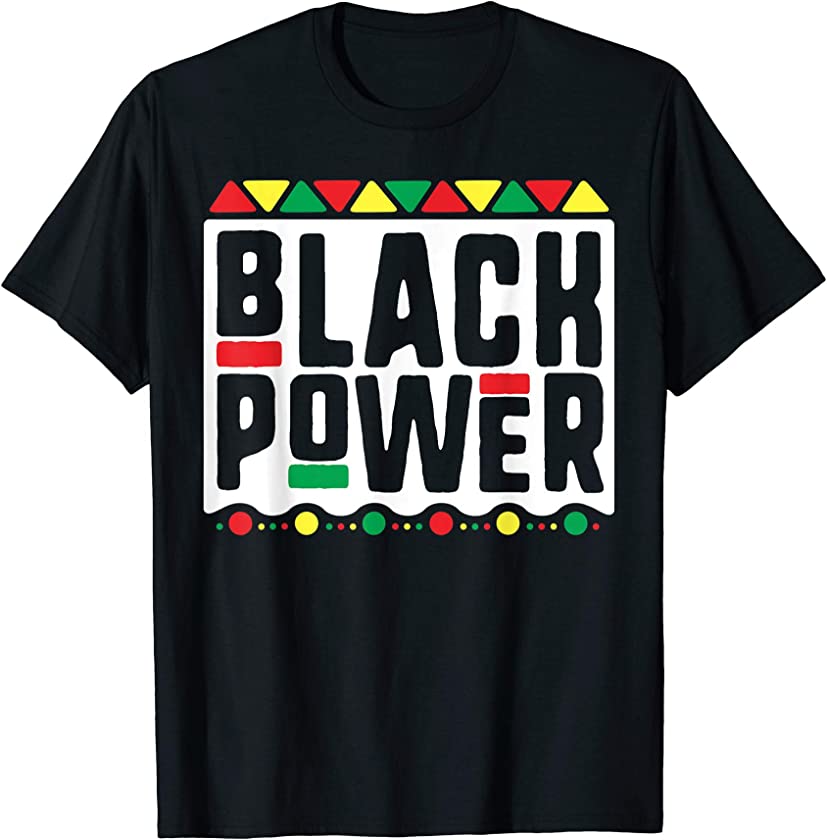 Black Power T-Shirt for Men Women Kids History Month Africa T-Shirt