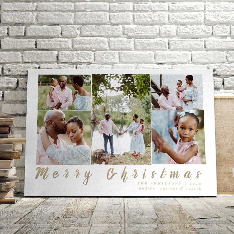 ViticStore™ Customize Family Picture, Christmas Memories – Christmas canvas for decor, family gift, home decor, christmas gift