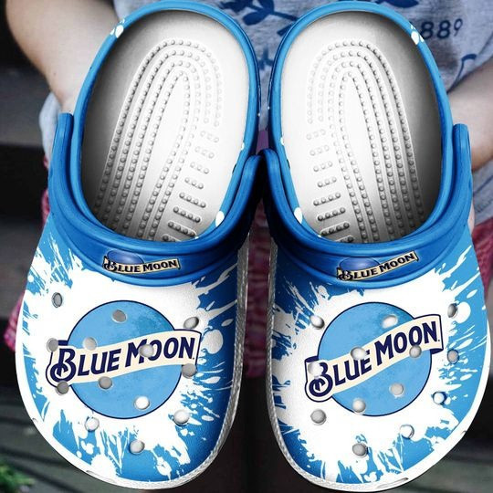 Blue Moon Drink Comfortable For Mens And Womens Classic Water Rubber clog Shoes Comfy Footwear