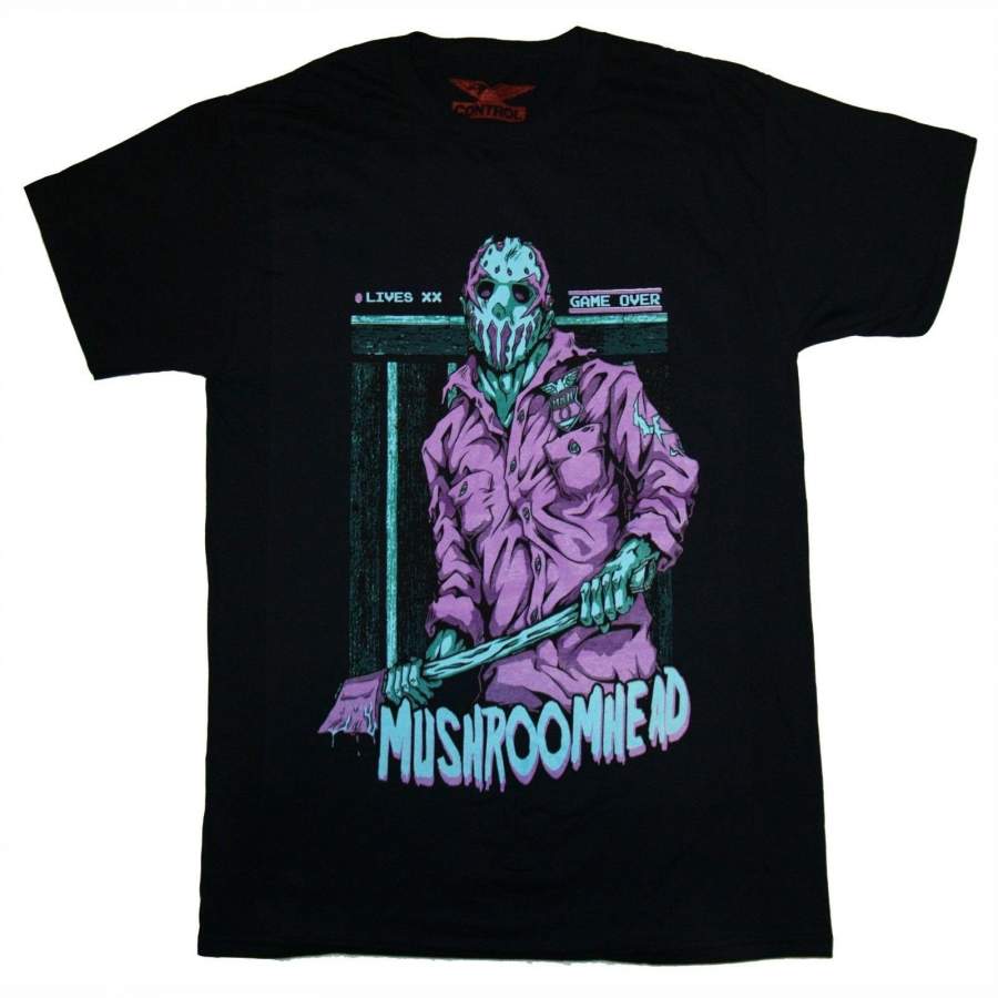 Street Wear Mushroomhead Friday The 13Th Jason Voorhees T Shirt Short Sleeve Round Neck Men’S T-Shirt Promotion