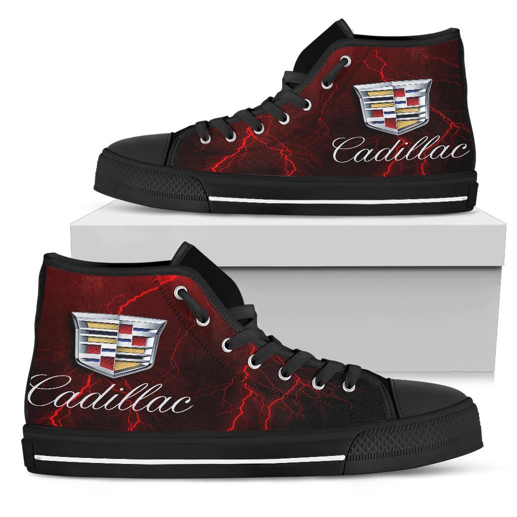 Cadillac Thunder Red High Top Shoes