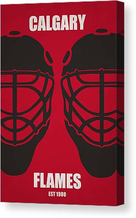 My Calgary Flames Joe Hamilton Canvas Print