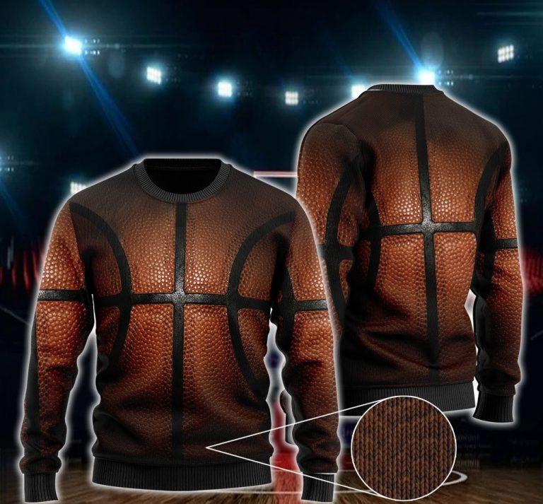 Basketball Lover Ugly Christmas Sweater | For Men & Women | Adult | Us4350