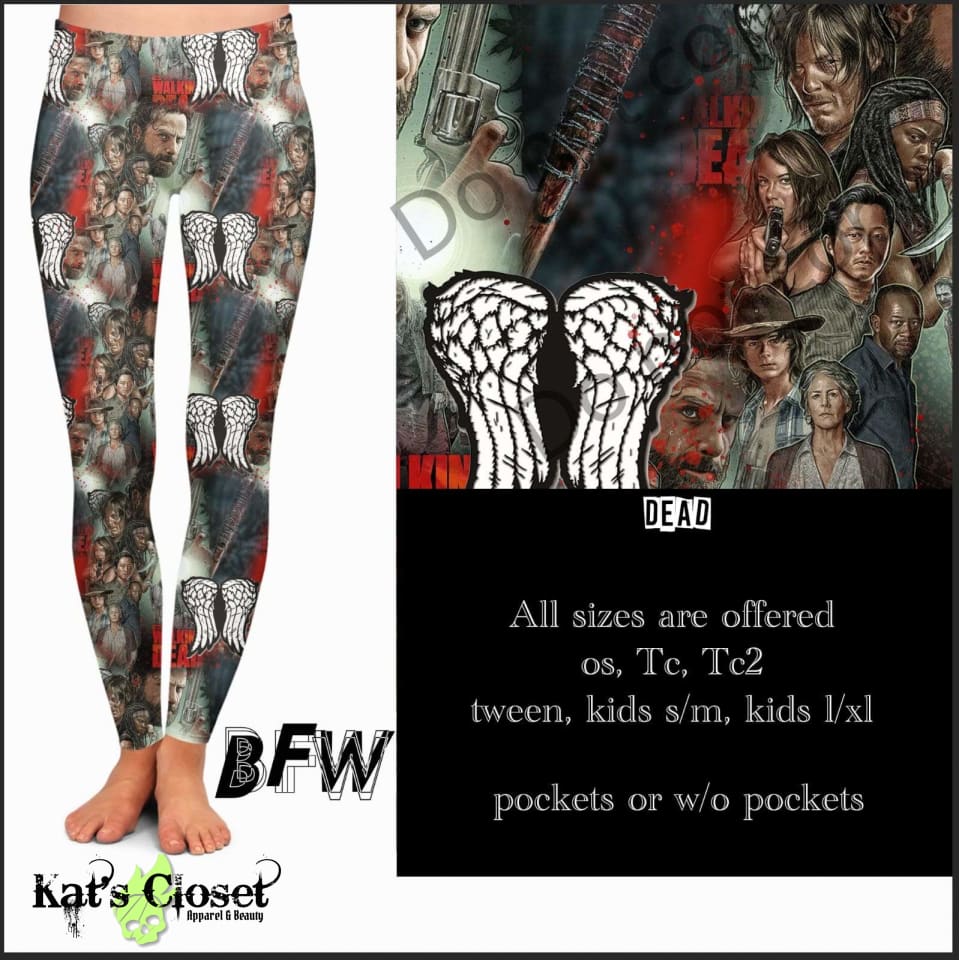 Dead Leggings, Capris, Joggers, & Loungers – Pre-Orders Close Eta Mid Feb