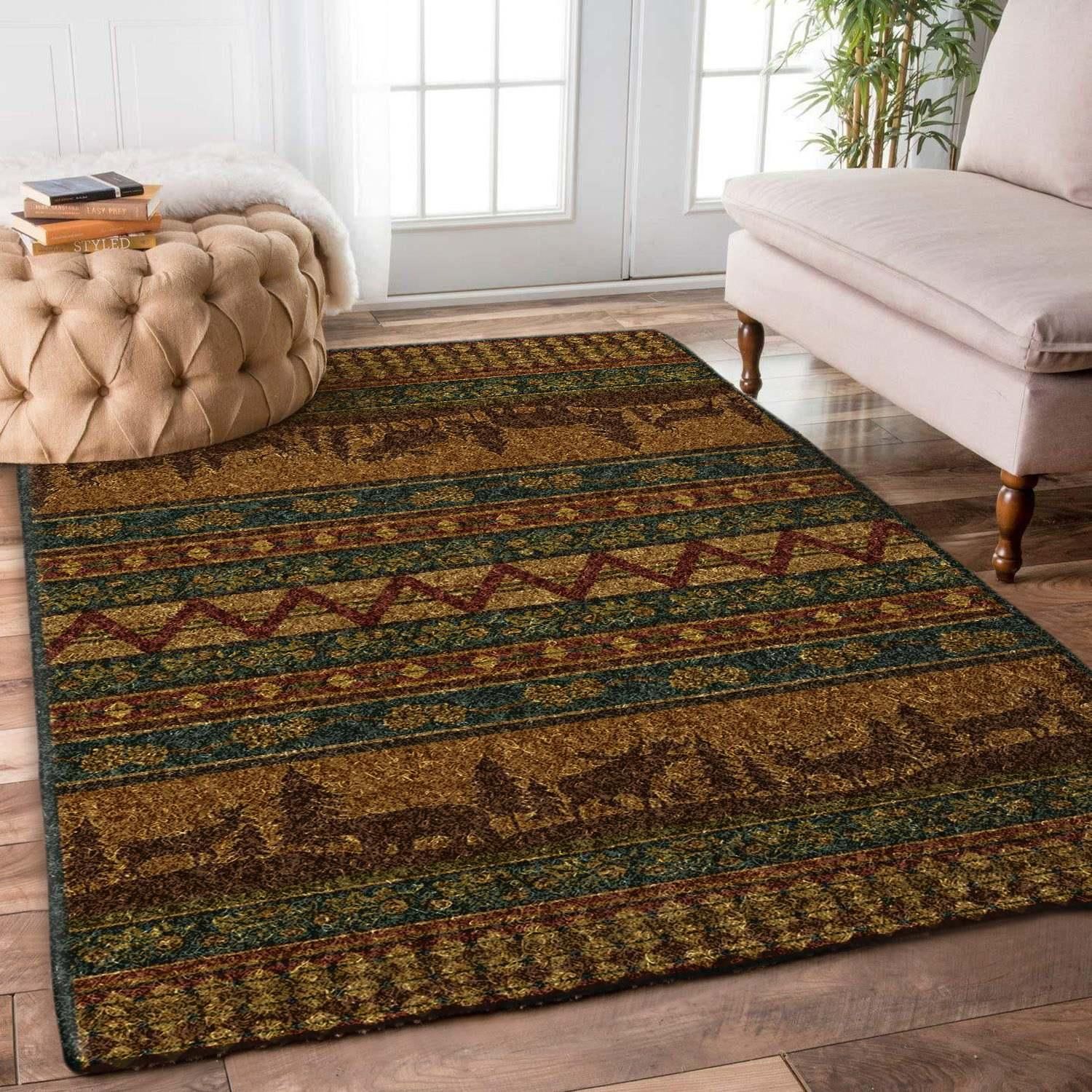 Wild Animals Native Hn0710212R Rug