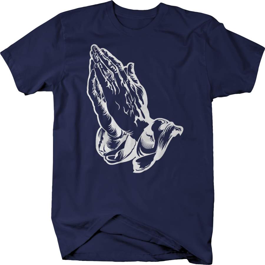 Praying Hands of the Lord Savior God T-Shirt – Fashion Gene Store