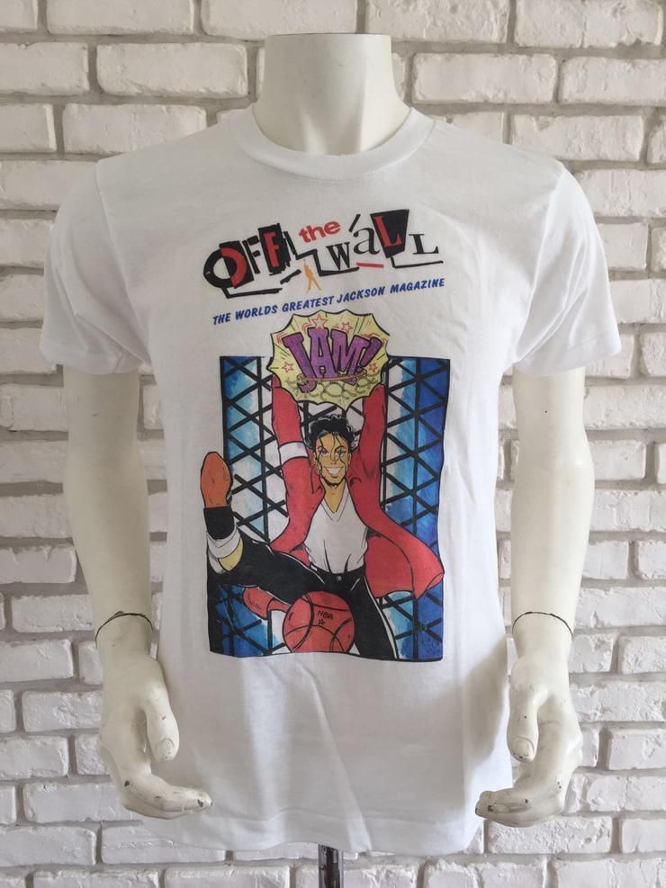 1991 Vintage Michael Jackson Jam Dangerous Screen Stars Shirt