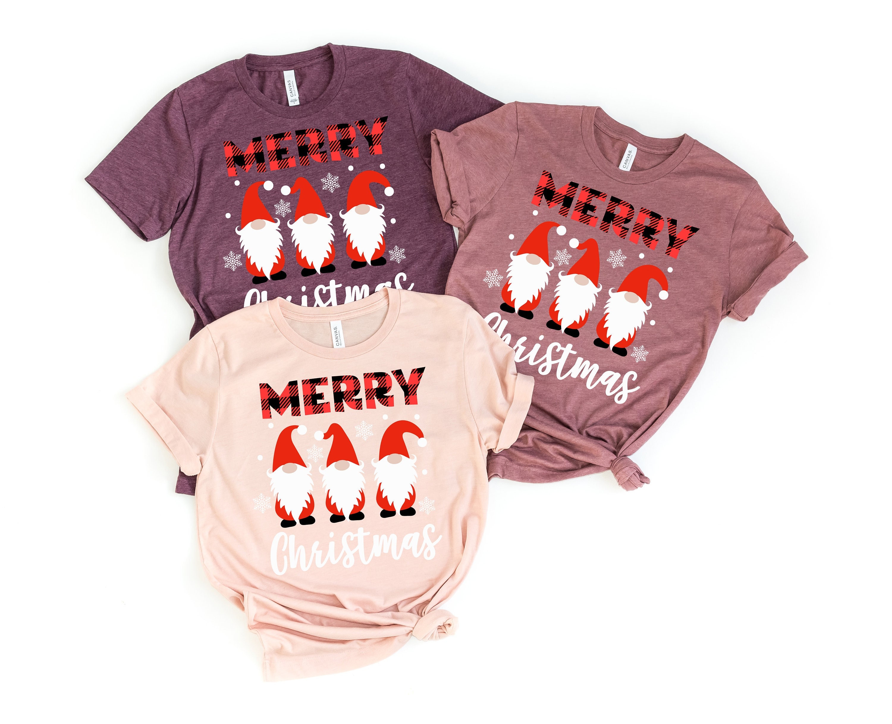 MERRY Christmas Gnomes Shirt, Merry ChristmasShirt, Christmas Shirt, New Year Shirt,Most Wonderful Time of The Year Shirt, Christmas