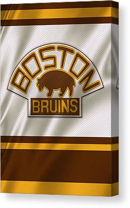 1 Boston Bruins Uniform Joe Hamilton Canvas Print