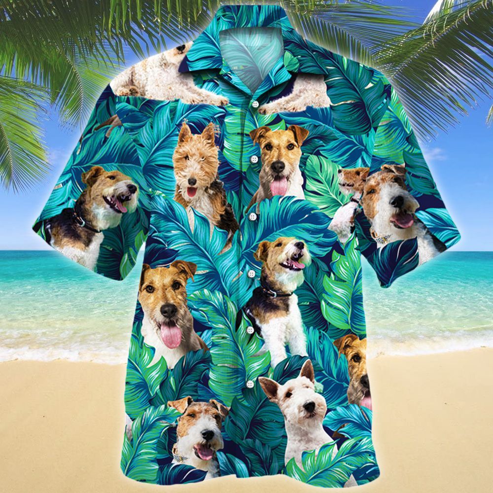 Wire Fox Terrier Dog Lovers Hawaiian Shirt Ha72362