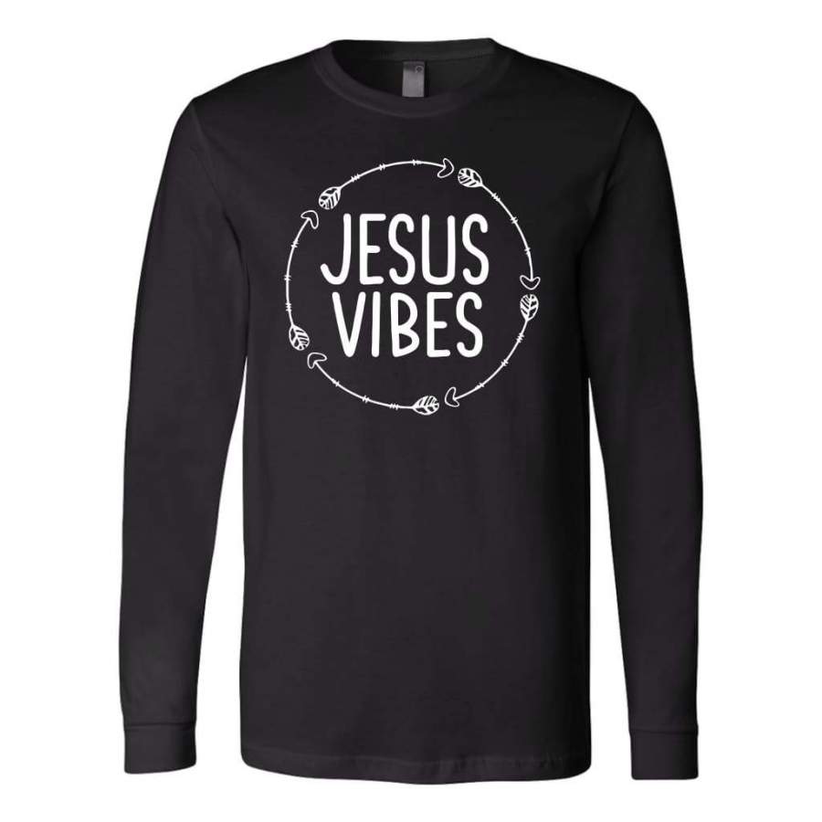 Jesus vibes long sleeve t-shirt | Christian apparel