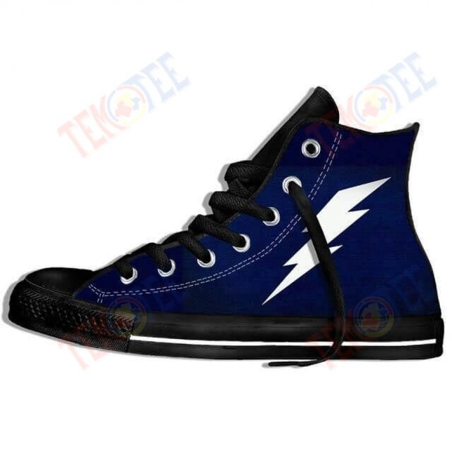 Mens Womens Tampa Bay Lightning Shoes High Top Sneaker TMT508