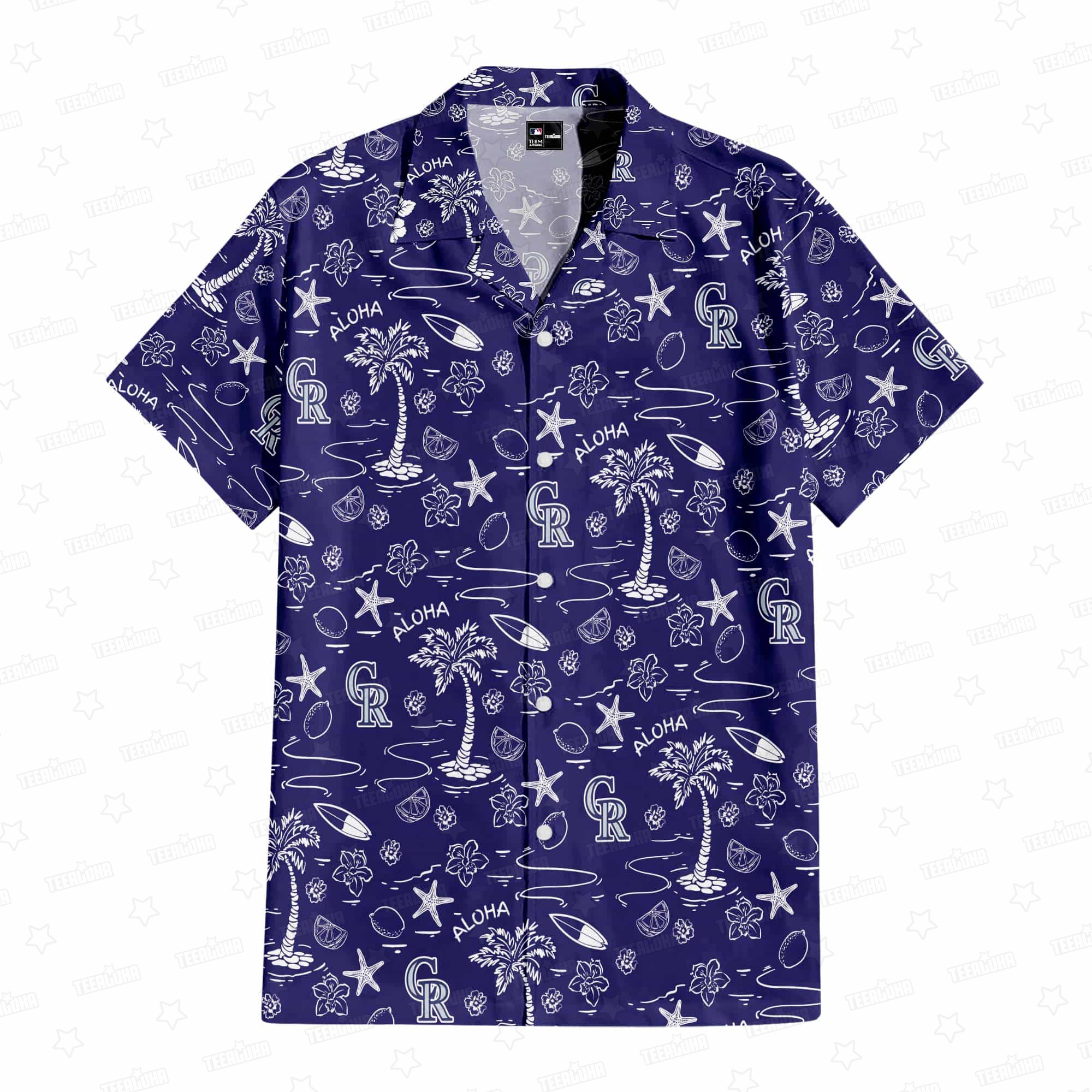 Colorado Rockies Aloha Paradise Hawaiian Shirt